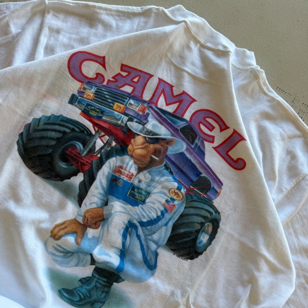 Vintage 90s Camel Joe Moster Trucks T-shirt